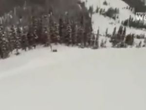 İnanılmaz Kayak Kazası