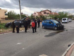 O kaza kameralara böyle yansıdı