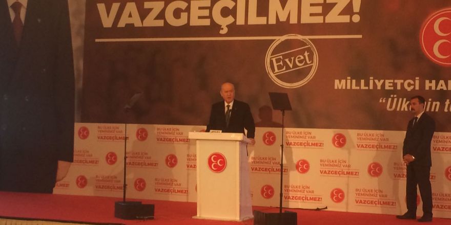 MHP lideri Devlet Bahçeli Konya'da konuştu