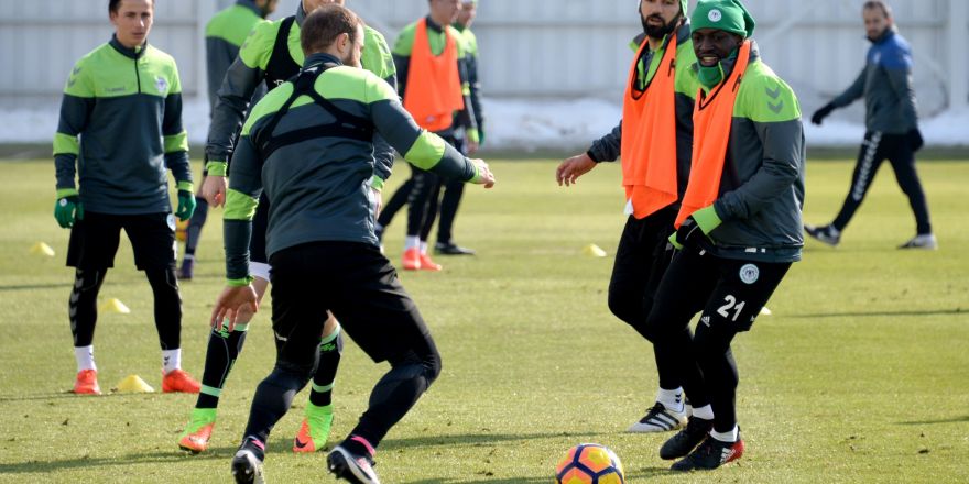 Konyaspor, Gençlerbirliği maçına hazırlanıyor