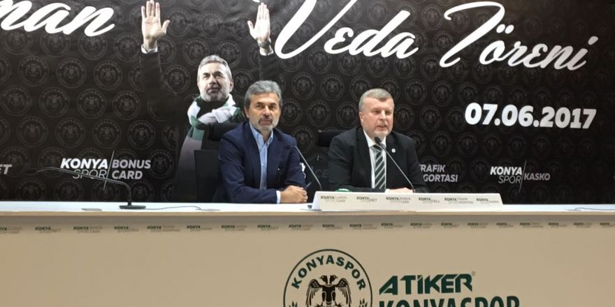 Aykut Kocaman Konyaspor'a veda etti