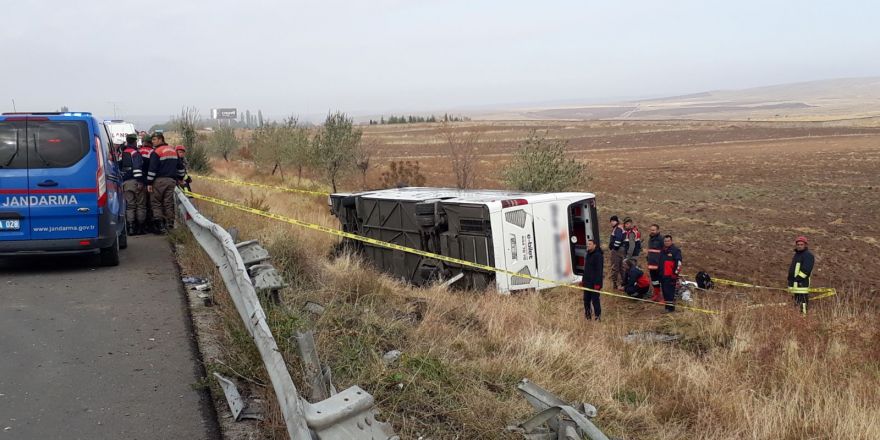 Ankara-Konya yolunda otobüs kazası: 3 ölü 