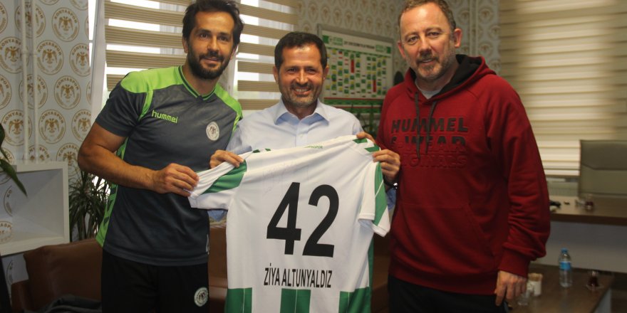 Ziya Altunyaldız'dan Atiker Konyaspor'a ziyaret