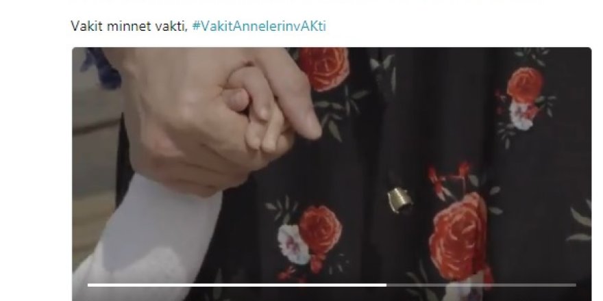 Cumhurbaşkanı Erdoğan'dan 'Anneler Günü'ne özel video