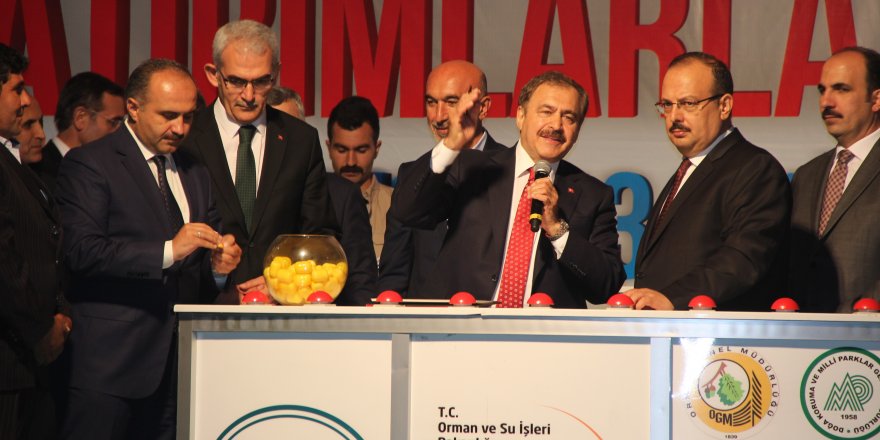 Bakan Eroğlu açılış ve temel atma törenine katıldı