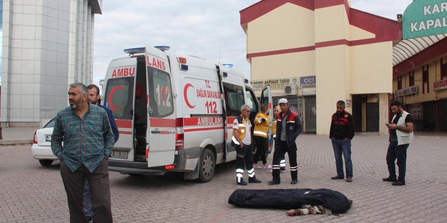 Otoparkta ölü bulunan yaşlı adamın son anları kamerada