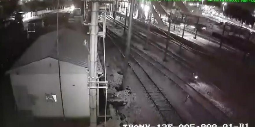 Yüksek Hızlı Tren'in çarpışma anı