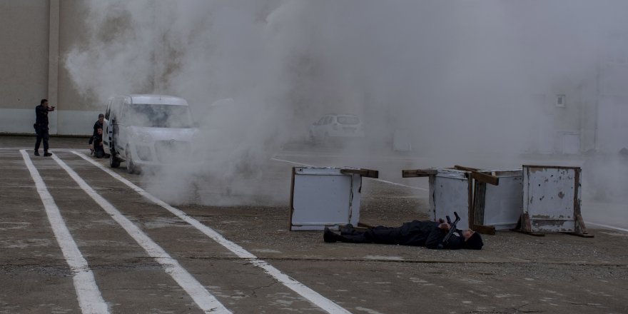 Polis adaylarının zorlu eğitimi