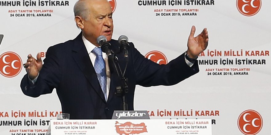 Bahçeli: Seçimler yeni hükümet sisteminin ilk demokratik imtihanıdır