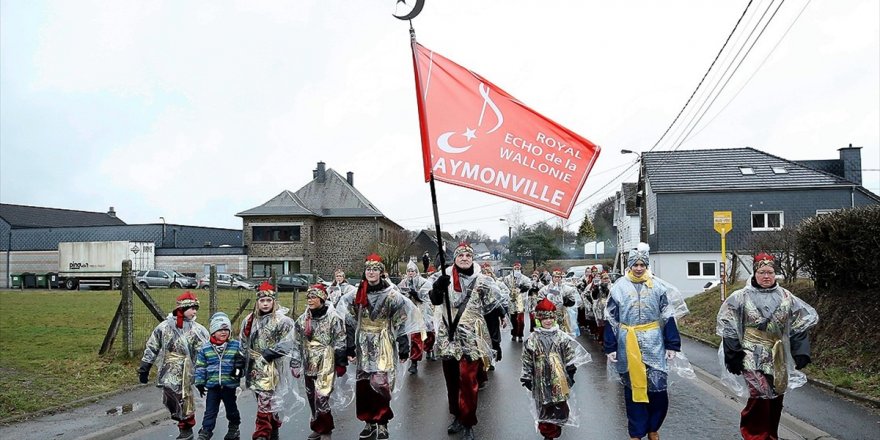 Belçika'nın 'Türk köyü'nde karnaval coşkusu