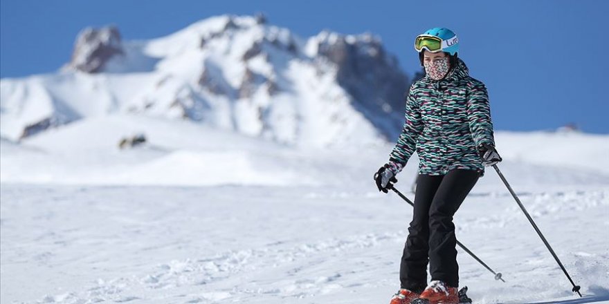 Erciyes son 4 yılın en uzun kayak sezonunu geçiriyor