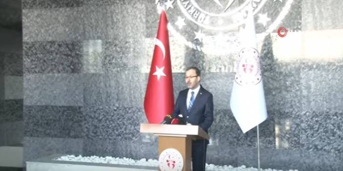 Spor Bakanı Kasapoğlu, Koronavirüs Tedbirlerini Açıkladı
