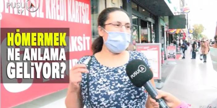 Hömermek ne anlama geliyor ?