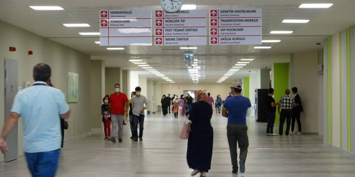 Konya Şehir Hastanesinde 4 ayda 342 bin hastaya poliklinik hizmeti