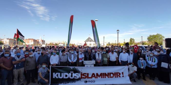 Konya’dan Filistin’e destek konvoyu