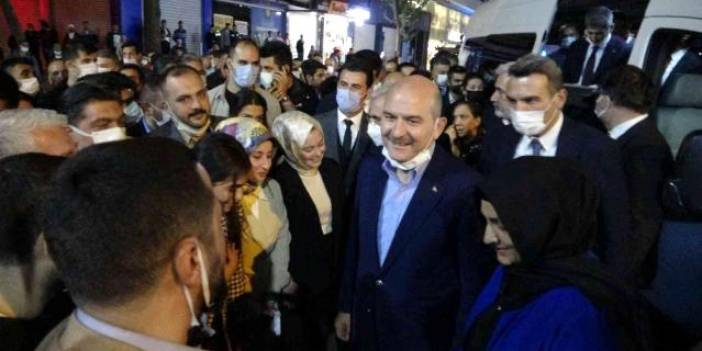 İçişleri Bakanı Süleyman Soylu'ya, Diyarbakır’da Sevgi Seli
