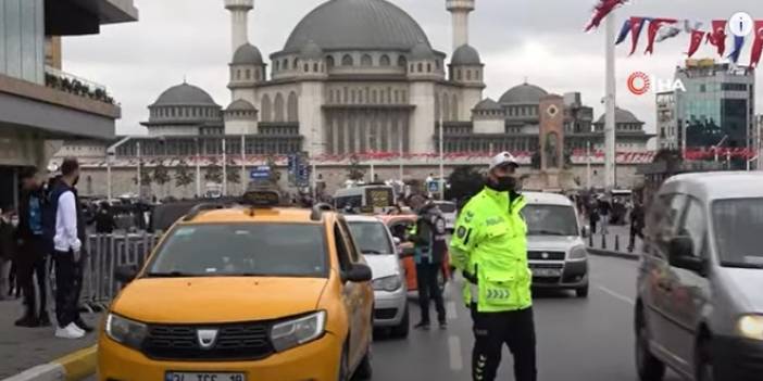 Taksim’den Fatih’e Gitmek İçin 170 TL İsteyen Taksicinin Aracı Trafikten Men Edildi