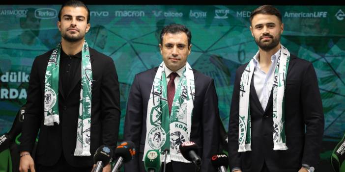 Konyaspor 2 futbolcusuyla sözleşme yeniledi