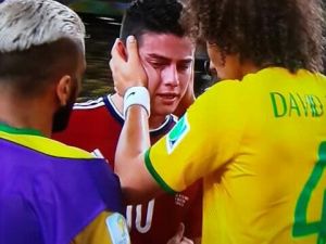 James Rodriguez ağladı!