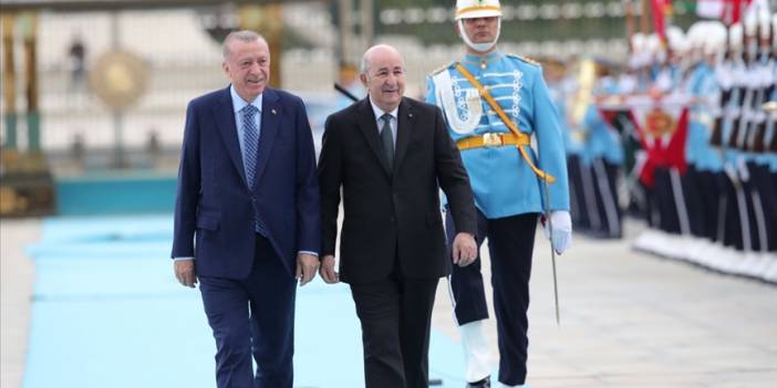 Cumhurbaşkanı Erdoğan, Tebbun'u Resmi Törenle Karşıladı
