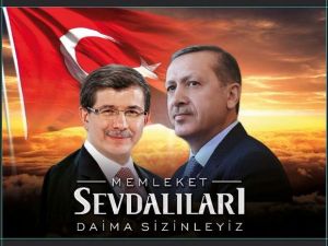 Konya'da Davutoğlu sevinci