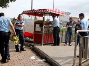 Metrobüs üst geçidinde silahlı saldırı